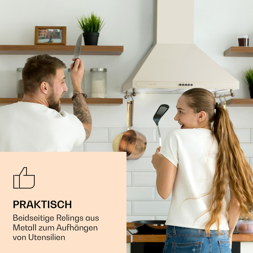 Вытяжка Victoria 60 см ретро-дизайн 644,5 м³/ч 2 светодиодные лампы цвета слоновой кости (Германия, читать Ровно - изображение 2