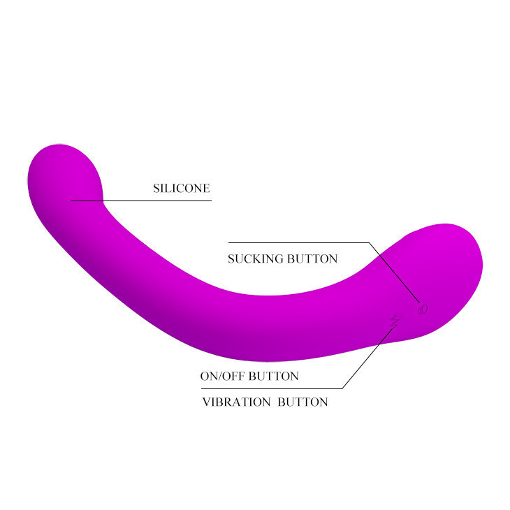 Вібратор - Pretty Love Alex Clitoral Sucking Vibrator Purple Sex Aura Київ - фото 6