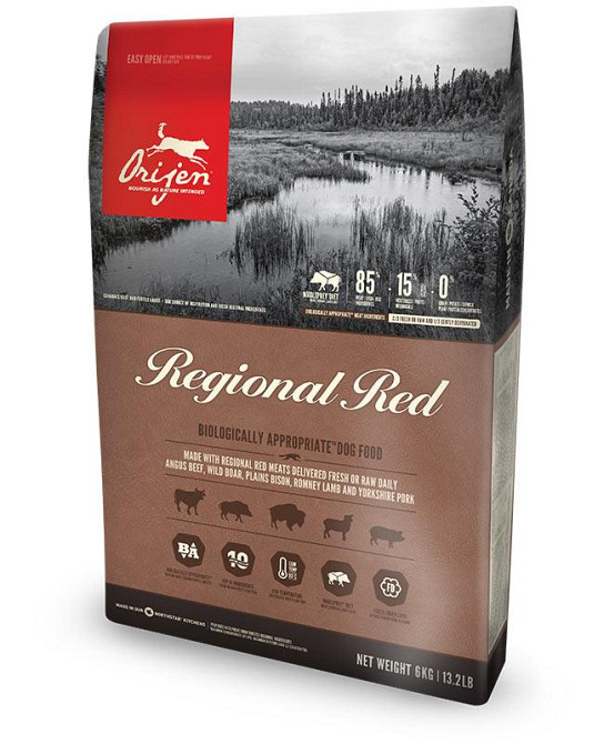 Orijen Regional Red (Оріджен Регіонал Ред) сухий корм для собак усіх порід Запоріжжя - фото 4