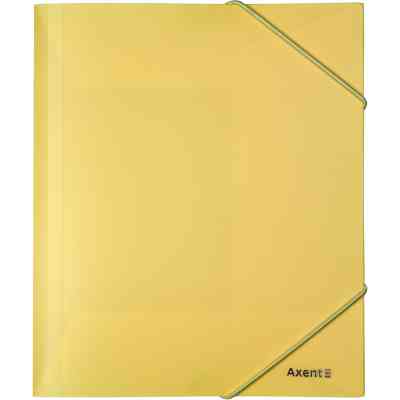 Папка на резинках Axent A5 410 мкм Pastelini yellow (1514-26-A) Винница