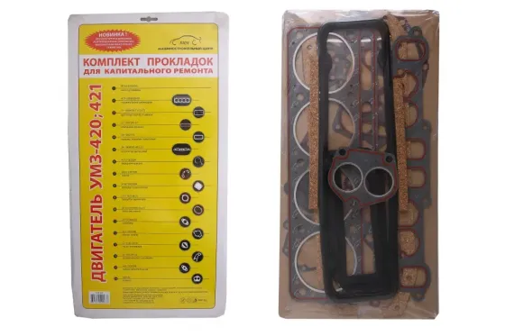 Набор прокладок двигателя УАЗ полный БЦМ (прокладка УАЗ-421) Винница