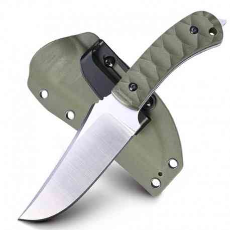 Тактический нож FOX цвет олива | Нож выживания с рукояткой G10.a4193/1 Одесса