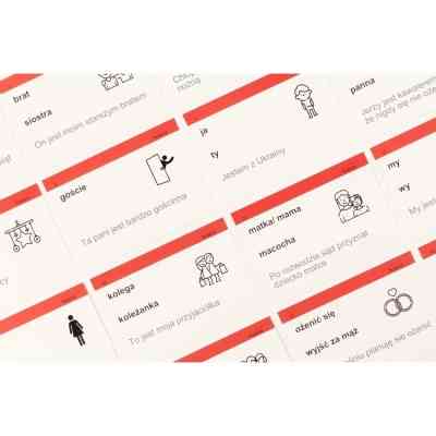 Обучающий набор English Student Карточки для разговорного польского языка, украинский (39122656) Винница