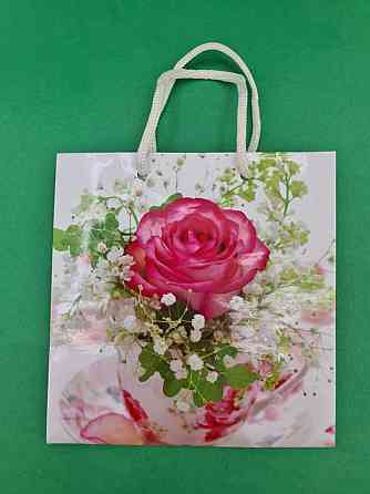 Пакет подарунковий під чашку 16/16/8 (артЧ-072) (12 шт.) Харків