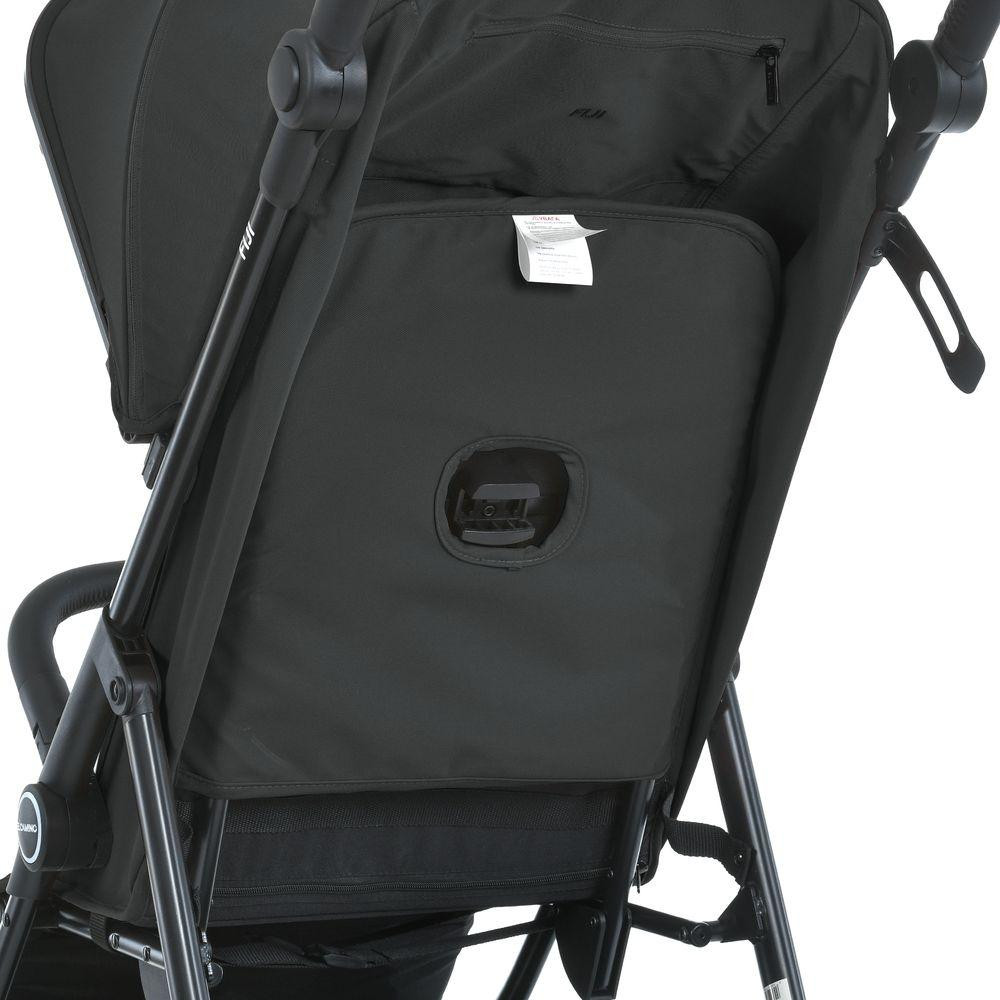 Коляска дитяча El Camino FIJI Black прогулянкова з москітною сіткою та чохлом на ніжки Чорна (ME 1113-2) Чернигов - изображение 6