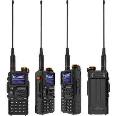 Рация Baofeng UV-K5 Plus 10 Вт USB Type-C (Черный) Киев