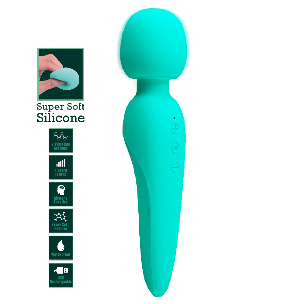 Вибромассажер Pretty Love - Meredith USB Green, BI-014668-4 Sex Aura Киев - изображение 2