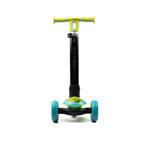 Самокат детский трехколесный складной iTrike MAXI JR 3-060-24-GR самокат для детей Зеленый Каменец-Подольский