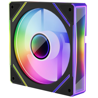 Кулер для корпуса 1stPlayer FC7 Black (FC7-BK-1IN1) Винница - изображение 4