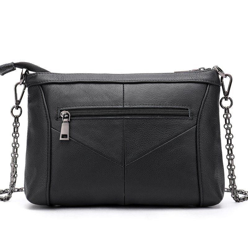 Сумка женская кожаная на одно отделение Vintage 20051 Черная Киев - изображение 2