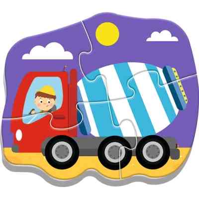 Пазл Trefl Baby Classic Транспортные средства на строительной площадке (5900511360721) Винница