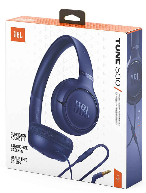 Гарнитура JBL TUNE 530 Blue (JBLT530BLU) (7225517) Киев - изображение 10