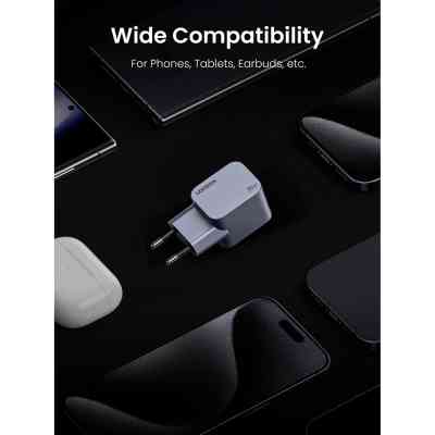 Зарядное устройство Ugreen USB-C PD30W GaN X703 gray (35006) Винница
