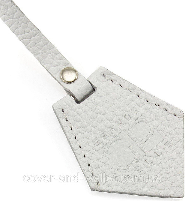 Модная женская сумка-кроссбоди белого цвета из натуральной кожи высокого качества Grande Pelle 755702 Киев - изображение 8