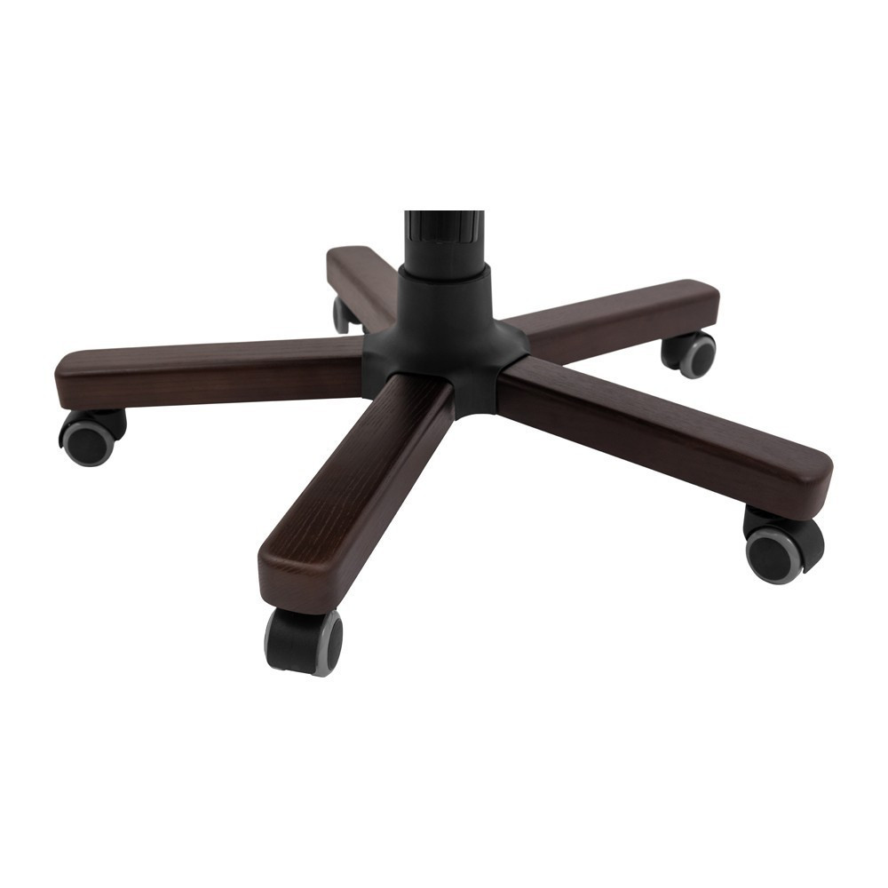 Офисное Кресло Руководителя BostonlDesign М3 MultiBlock Wood Walnut Llama Бежевый Киев - изображение 8