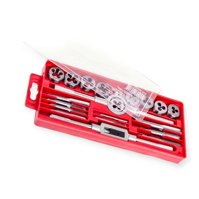 Набор плашек и метчиков 20 шт кейс пласт. Мукачево - изображение 1