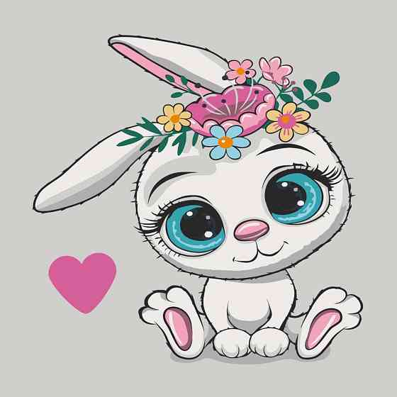 Картина за номерами "Милий зайчик" Art Craft 15092-AC 30х30 см Вінниця