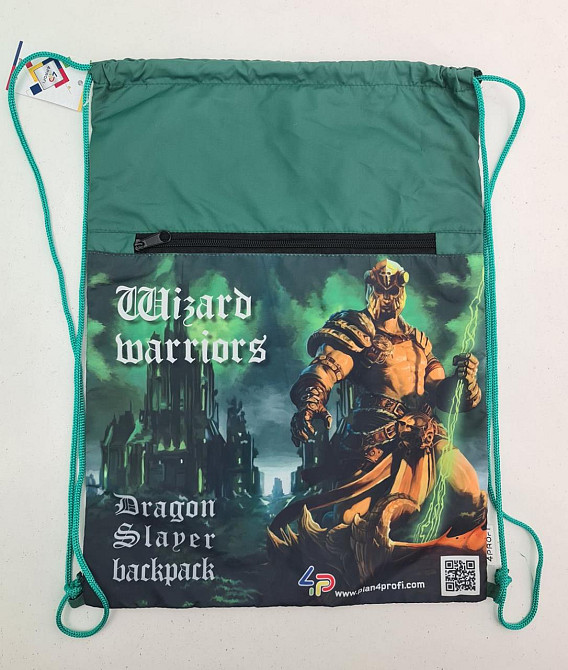 Рюкзак TM Profiplan Wizard Warriors green (1 шт) Харків - фото 8