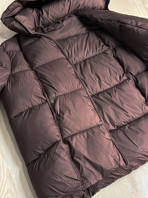 Куртка жіноча Lady Yep 10036 парка пуфер оверсайз з капюшоном коричнева, коричневий, 44 Київ - фото 20