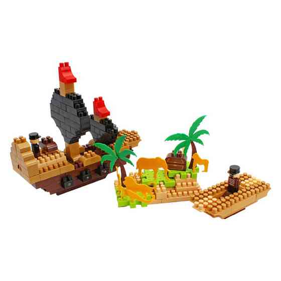 Дитячий розвиваючий конструктор "Pirate island" 2642TXK 170 деталей Вінниця