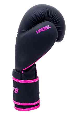 Рукавички боксерські для боксу та єдиноборств професійні оригінальні V`Noks Ultima Black Fuxia 12 унцій Київ