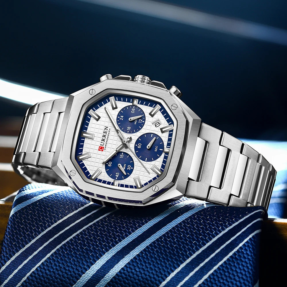 Curren 8459 Silver-White SBR Киев - изображение 2