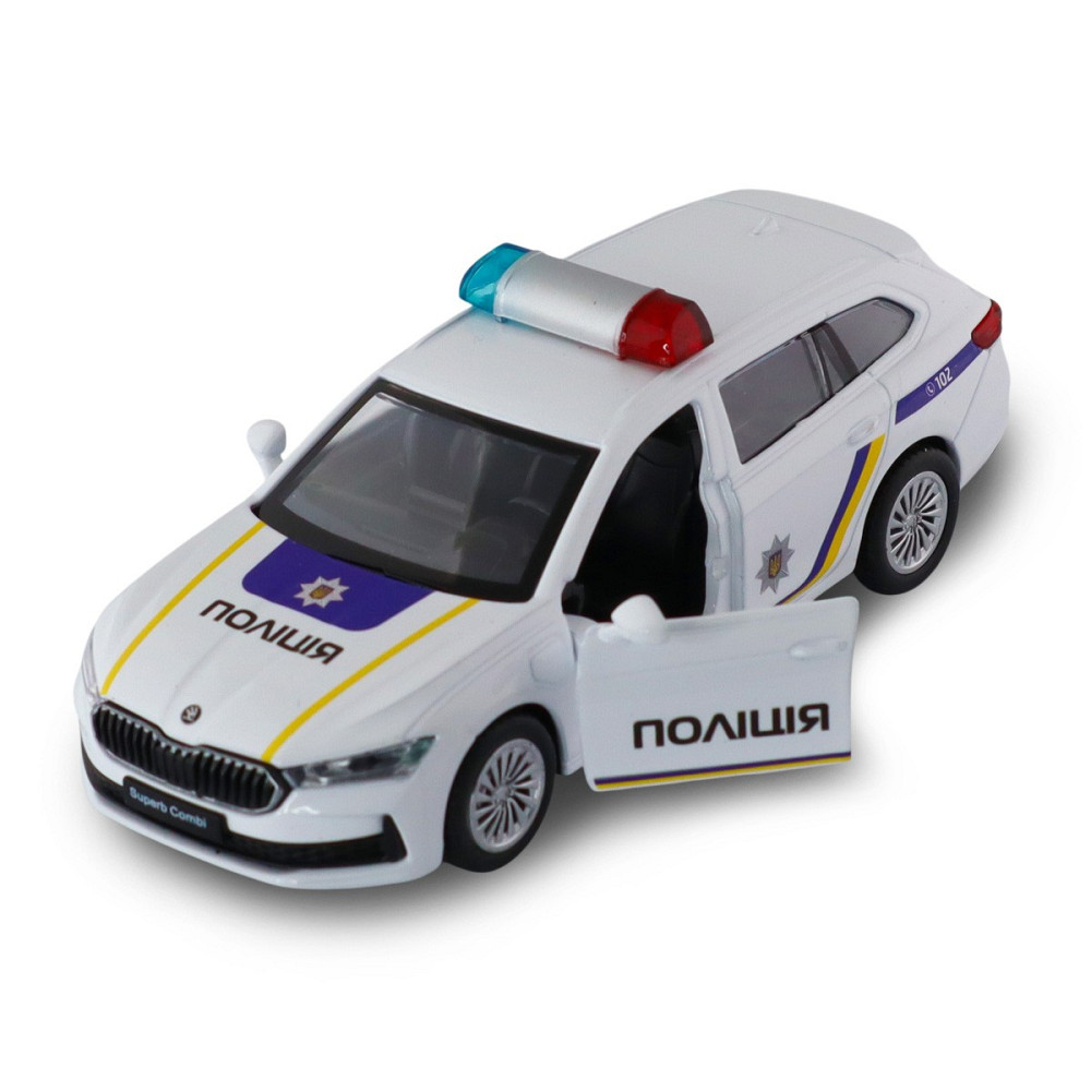 Автомодель – Skoda Superb Combi iV Поліція Дніпро - фото 15