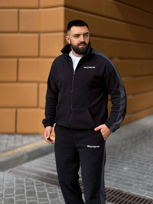 Мужской костюм на змейке L-XL, Черный Одесса - изображение 8