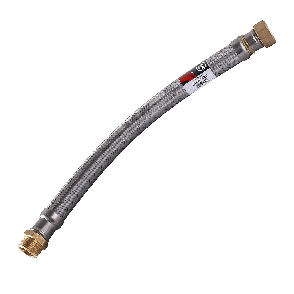 Шланг антивібраційний прямий TUCAI EXTRA TWIST 1″ 0,6м RIVER MG-1-600 204742 Луцьк - фото 2