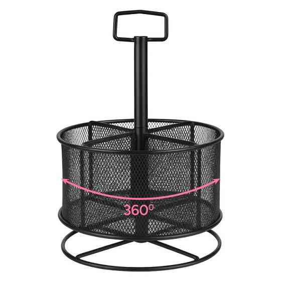 Органайзер вращающийся 4 отделения для карандашей ,ручек и т.д Maaleo (26290) Нововолынск