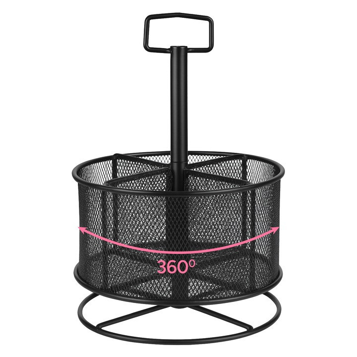 Органайзер вращающийся 4 отделения для карандашей ,ручек и т.д Maaleo (26290) Нововолынск - изображение 3