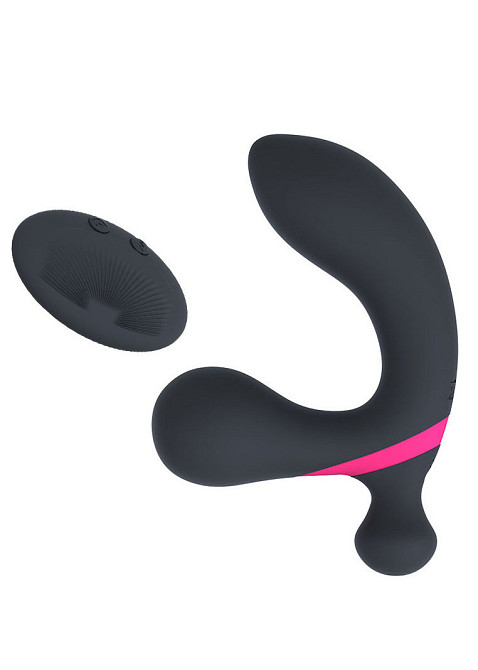 Массажер простаты с пультом управления Prostate Massagr Dual USB 10 Function Sex Aura Киев - изображение 1