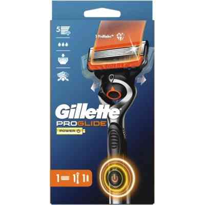 Бритва Gillette Fusion5 ProGlide Power з 1 змінним картриджем (7702018390786) Вінниця