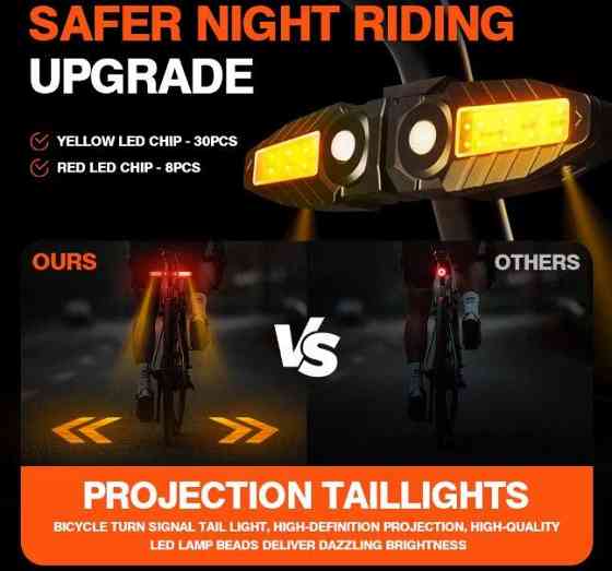 Бездротові покажчики поворотів з проекцієй на дорогу Одеса