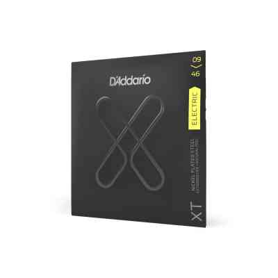 Струны для гитары D'Addario XT Electric Nickel Plated Steel Super Light Top / Regular Bottom (09-46) (XTE0946) Винница