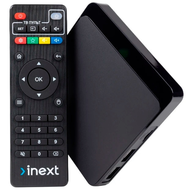 HD медіаплеєр iNeXT TV 5 Ultra Чорний Харьков - изображение 12