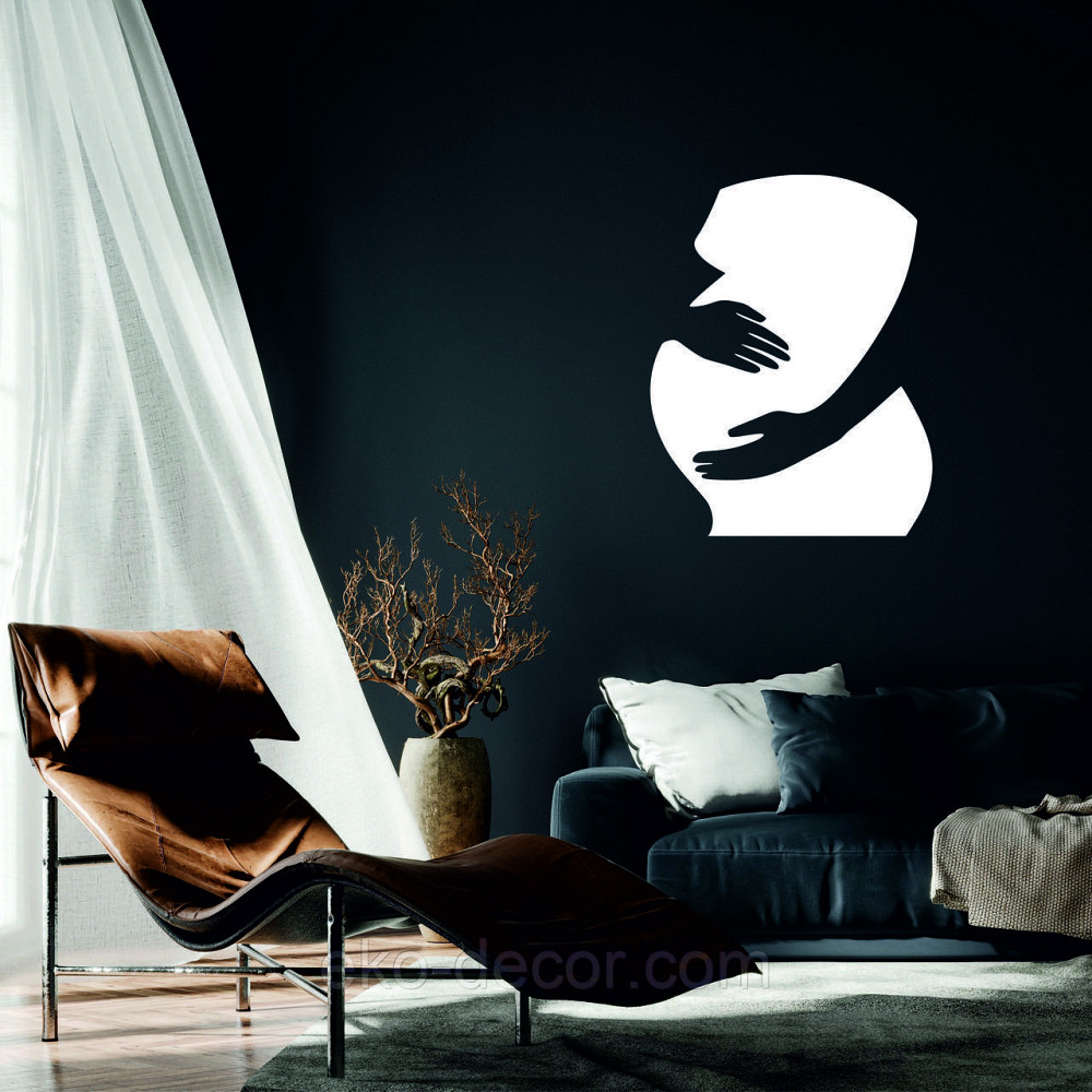 Декоративне настінне Панно «Вагітна жінка», Декор на стіну Київ - фото 1