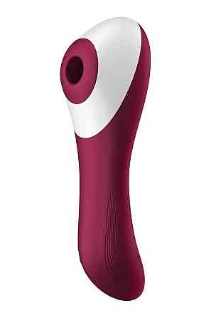 Вакуумний кліторальний стимулятор із вібрацією Satisfyer Dual Crush Sex Aura Київ