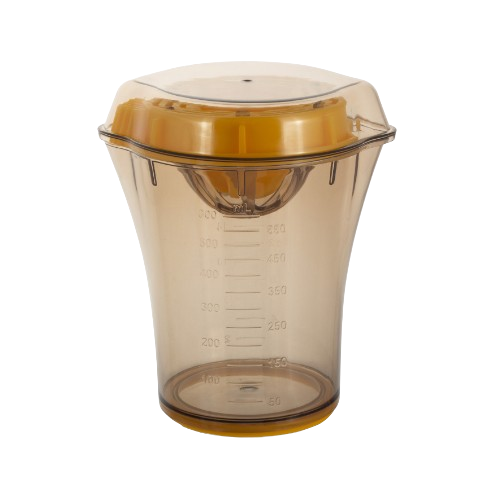 Соковитискач ручний для цитрусових пластик помаранчевий 7827 KAMILLE Житомир - изображение 1