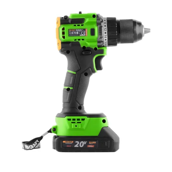 Акумуляторний шуруповерт Procraft  2 А·год  20 В безщітковий компактний інструмент з 1 АКБ Li‑Ion та зарядним Гарантія 3 Роки Львів