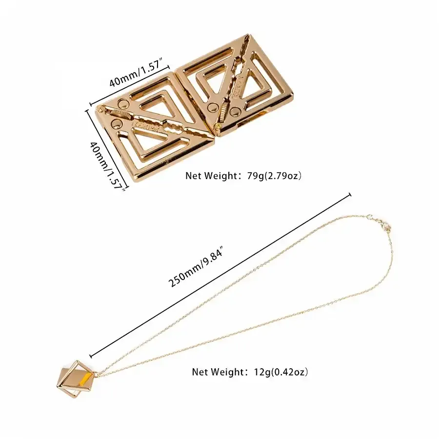 Затискачі для сосків з легкої підвіскою LOCKINK Adjustable Nipple Clamps with Light Pendant - Golden Львов - изображение 8