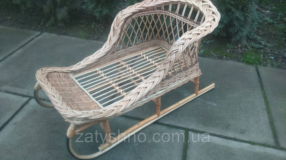 Санки плетеные из лозы Киев - изображение 5