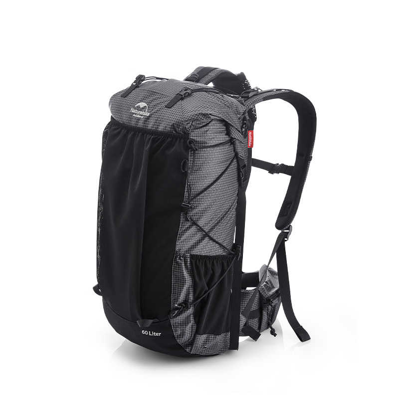 Рюкзак туристичний Naturehike Rock NH19BP095, 60+5 л, чорний Киев - изображение 1