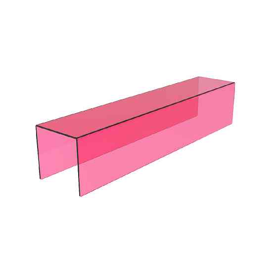 Подіум EKOSTAR П-обр 450х100х100 3мм пр рожевий Київ