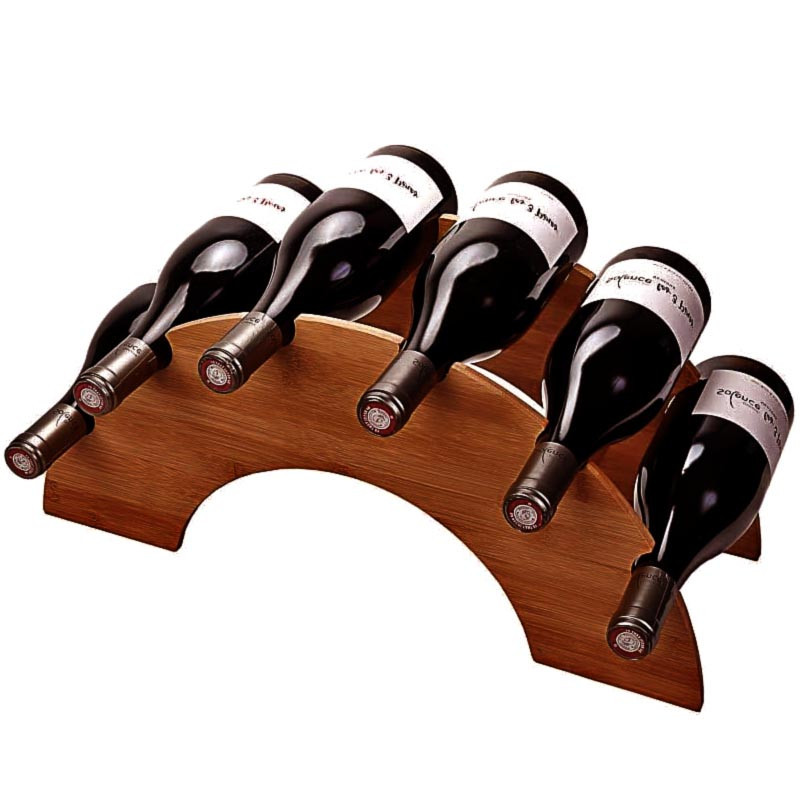 Настільна винна полиця "Енслі 6" шафран Миколаїв - фото 1