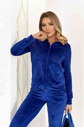 Велюровий спортивний костюм жіночий "Davos" | Батал Електрик, 50-52 Київ