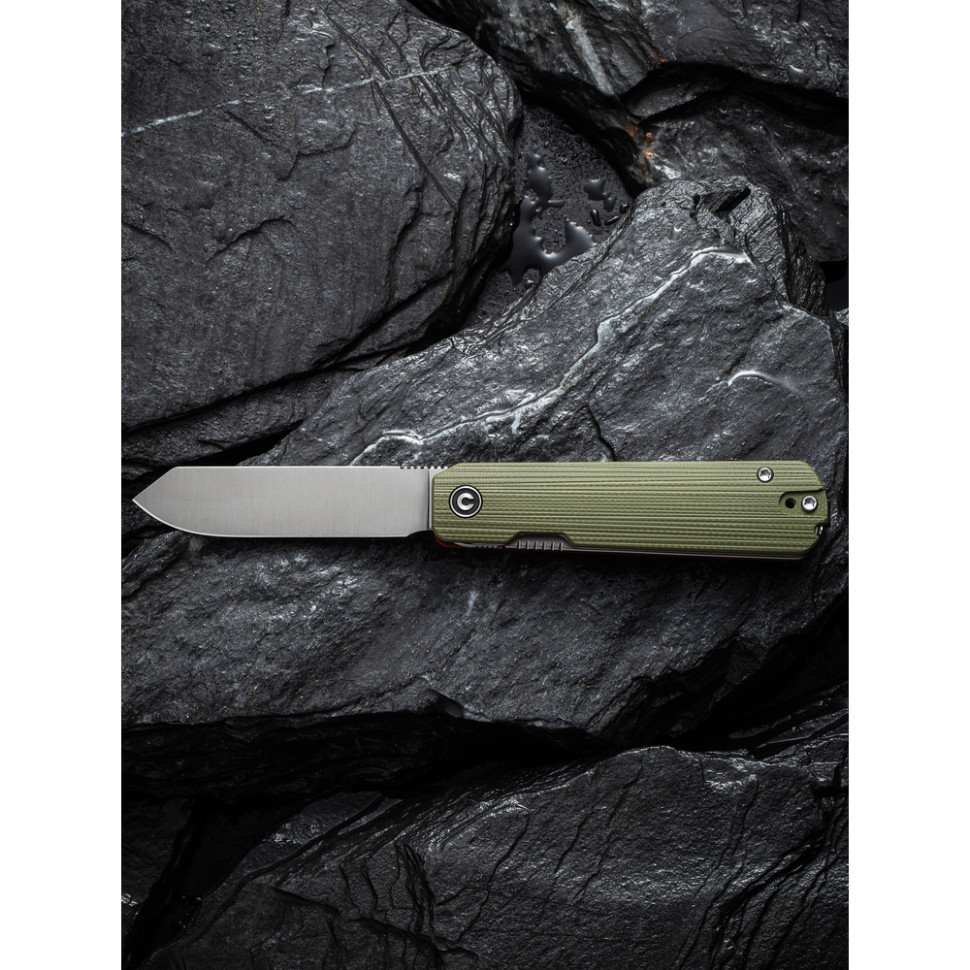Ніж складаний кишеньковий Civivi Sendy, (7.2 см) Nitro-V / G10 темно-зелений Київ - фото 19