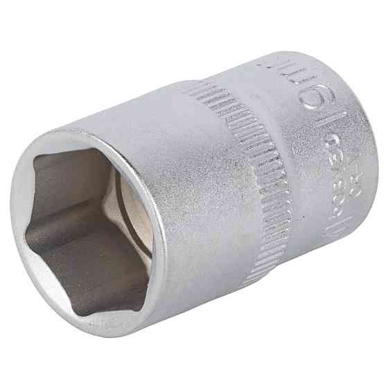 Sigma Насадка шестигранная короткая 1/2" 19мм CrV mid SIGMA (6071191) Коломыя