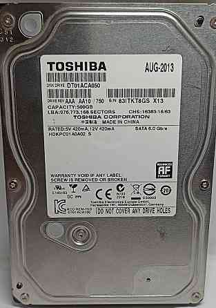 Жорсткий Диск Toshiba HDD3.5" SATA. Харків