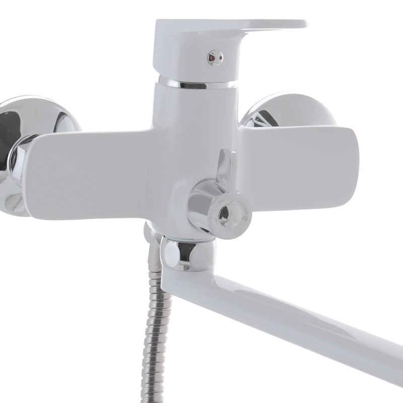 Змішувач для ванни Mixxus Nevada 006 Euro білий MI5799 Харків - фото 2